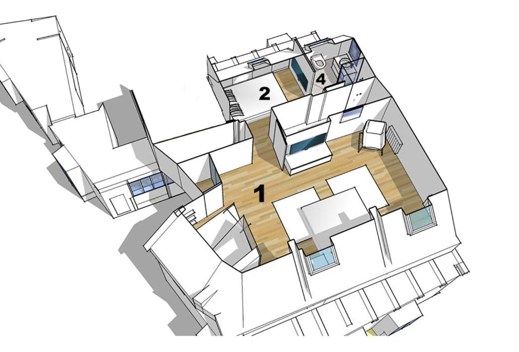 Luxury Cosy Family Nest In The Medieval Town Dinan Zewnętrze zdjęcie